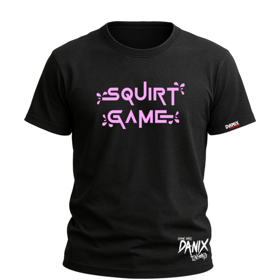 Tshirt SQUIRT GAME (Parodie) [DANIX CENSORED]